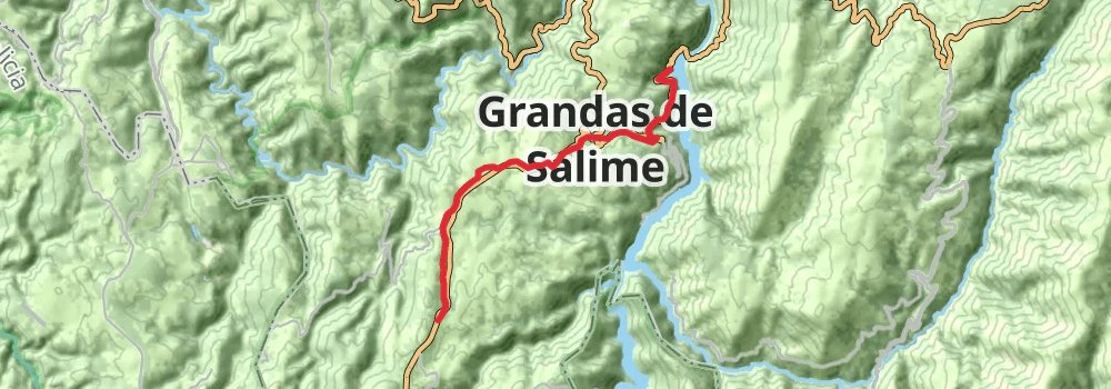 Camino Primitivo stage 9 Map