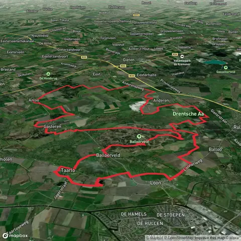 Taarlose Veentje, Balloeerveld and Boswachterij Anloo Loop