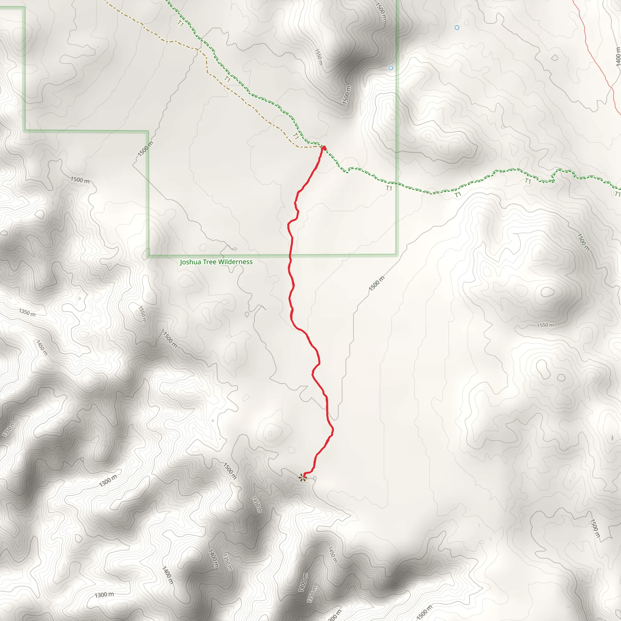 Covington Crest Trail Out and Back mobile static map