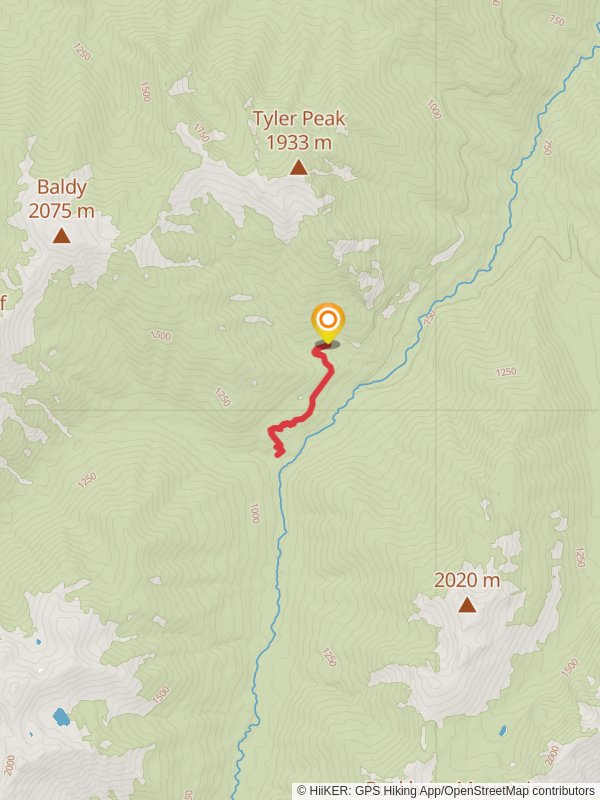 Lower Maynard Burn Trail mobile static map