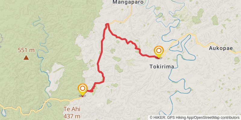 Forgotten World Highway stage 3 Map