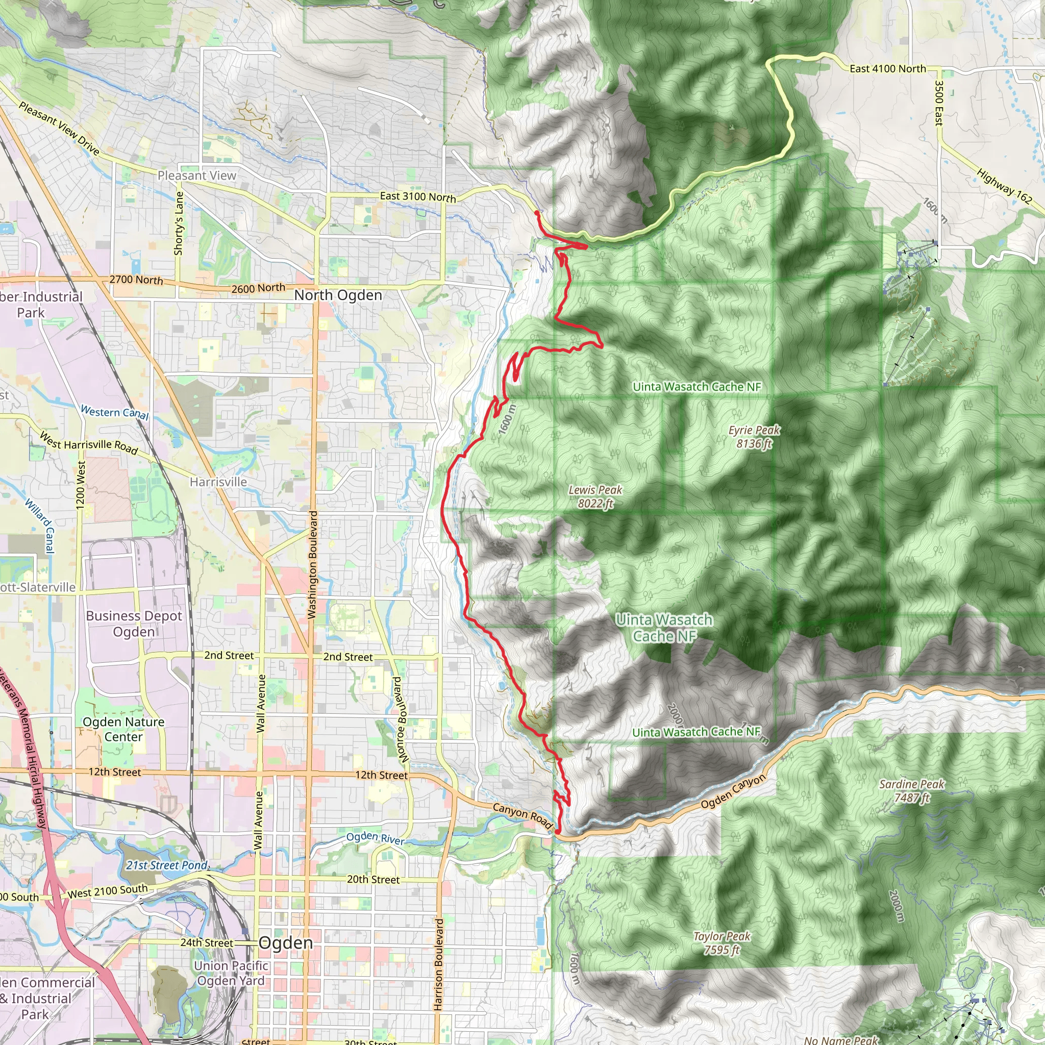 Coldwater Canyon BST Point to Point mobile static map