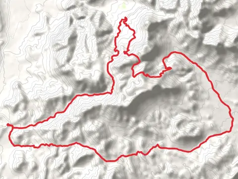 Blue Creek, Laguna Meadows, Juniper Canyon and Dodson Loop Trail