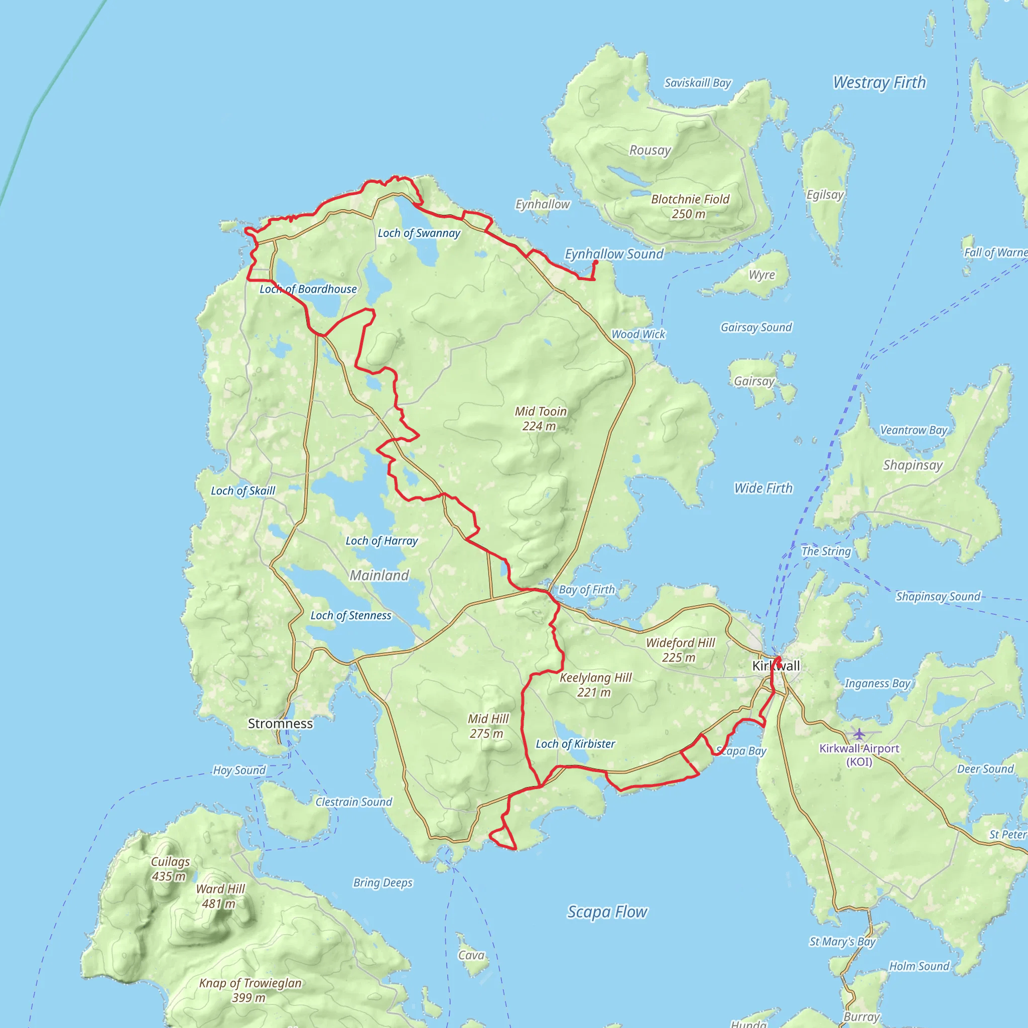 St Magnus Way mobile static map