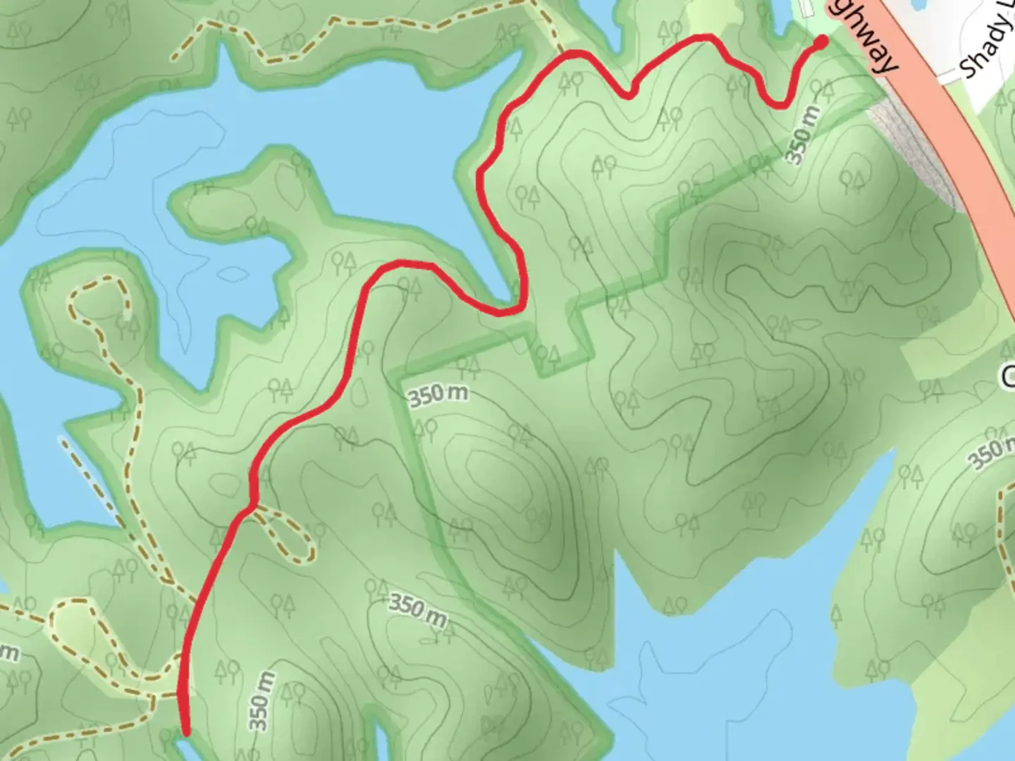 An image depicting the trail Noeton Boat Launch Walk to Holston River and its surrounding area.