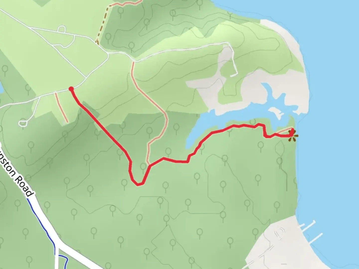 An image depicting the trail Potomac River via River Trail and its surrounding area.