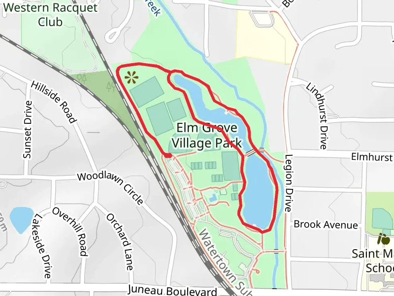 Elm Grove Village Park Loop