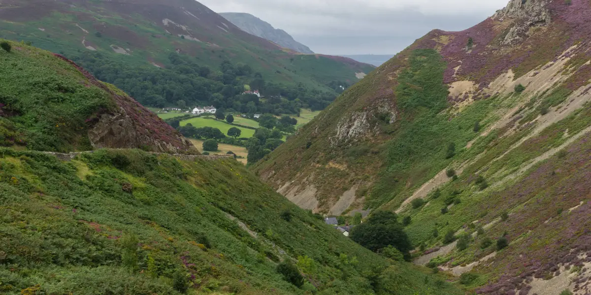 Foel Lus and Jubilee Path from Sychnant Pass