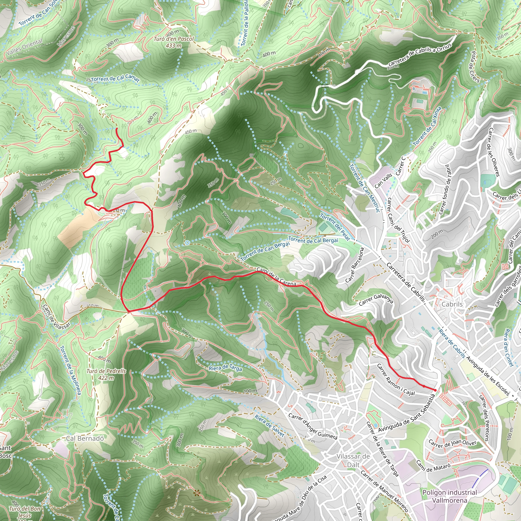 Roca d'en Toni Trail SL C 113 mobile static map