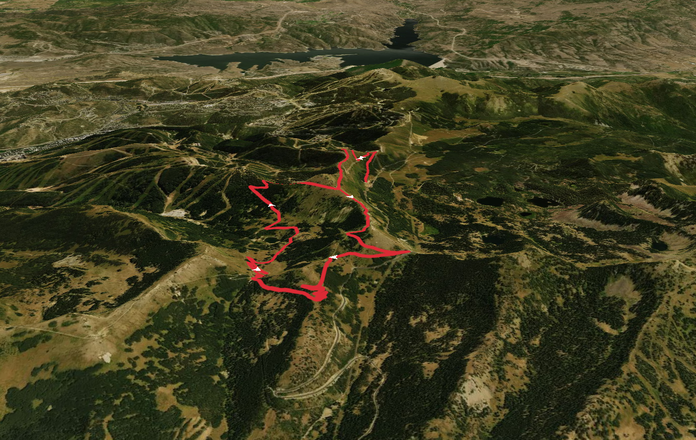 Scott's Bypass, Blazing Saddle and Shadow Lake Loop