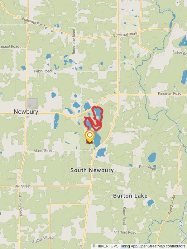 Emerald, Stump and Punderson Lakes Loop
