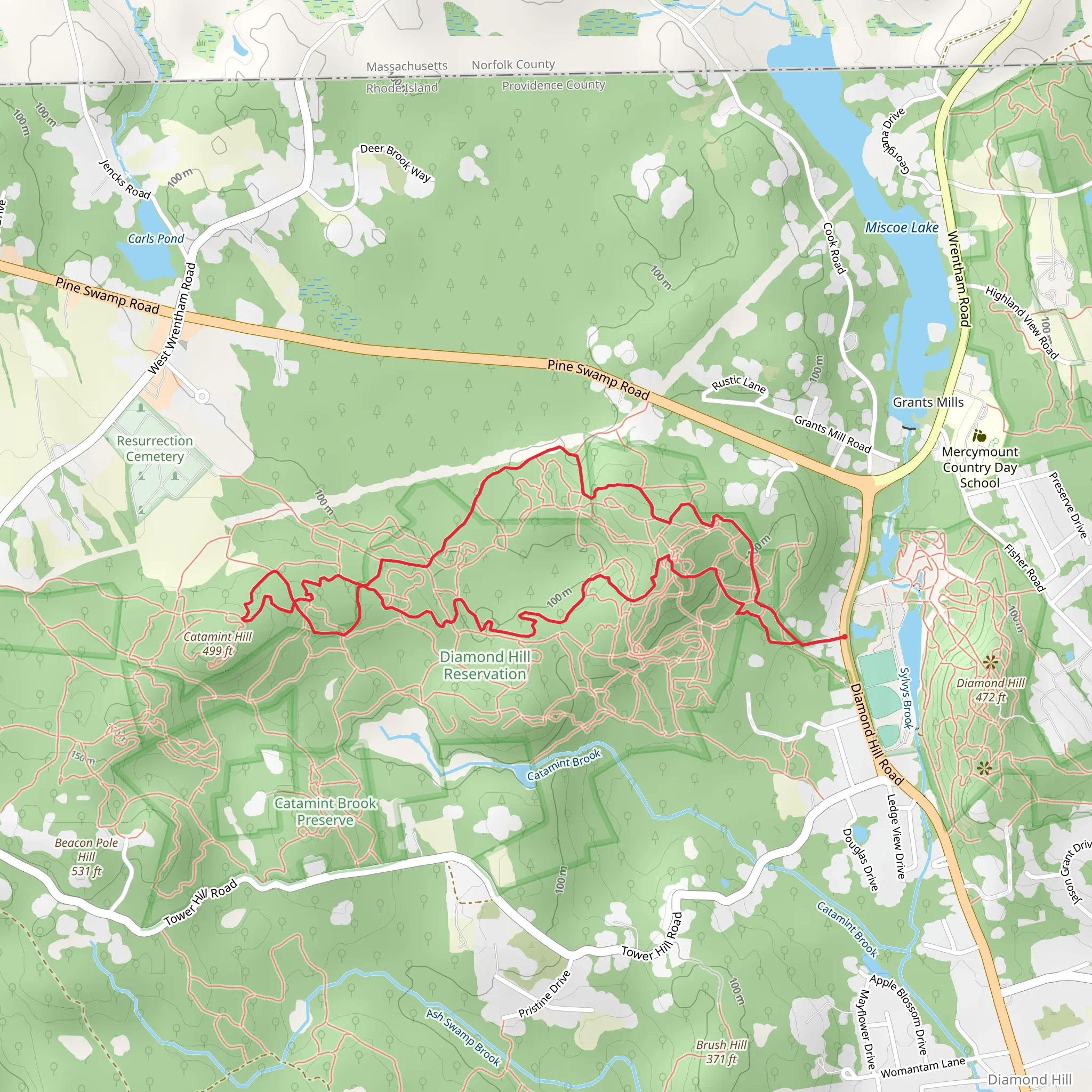 Clyde Frog and Double Track Loop mobile static map