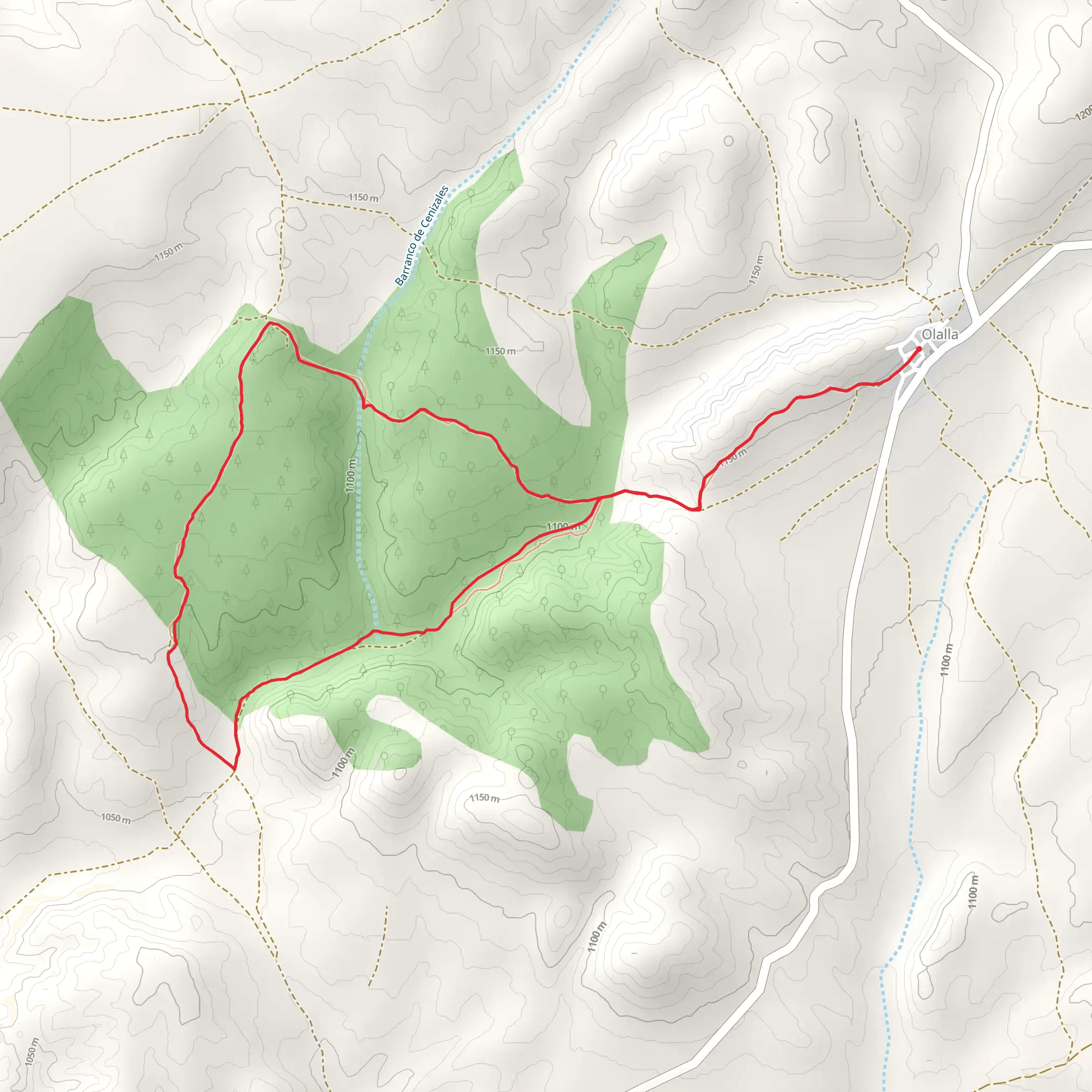 Sabinar de Olalla SL TE 13 mobile static map