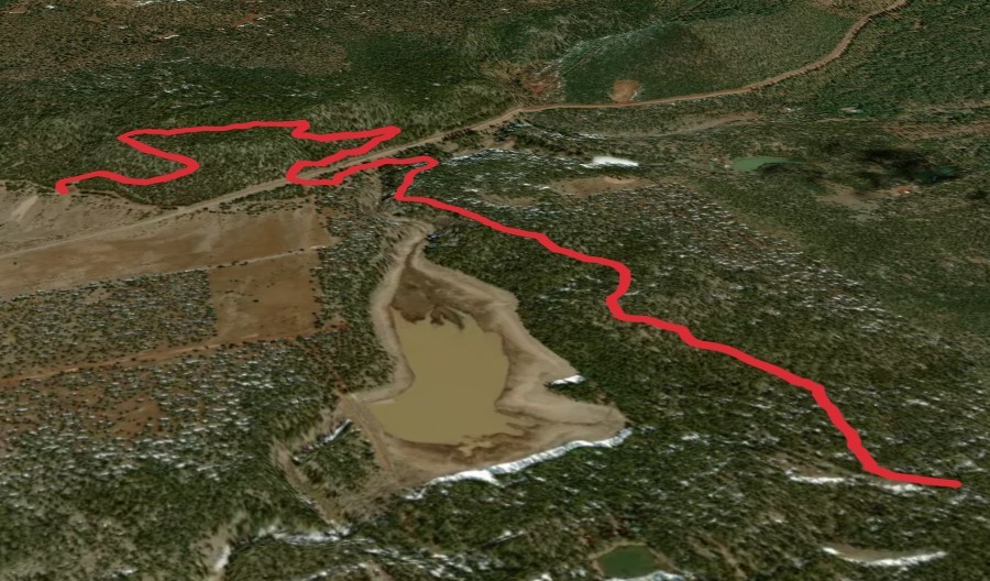 Osprey Connector Trail via Timber Mesa Trail