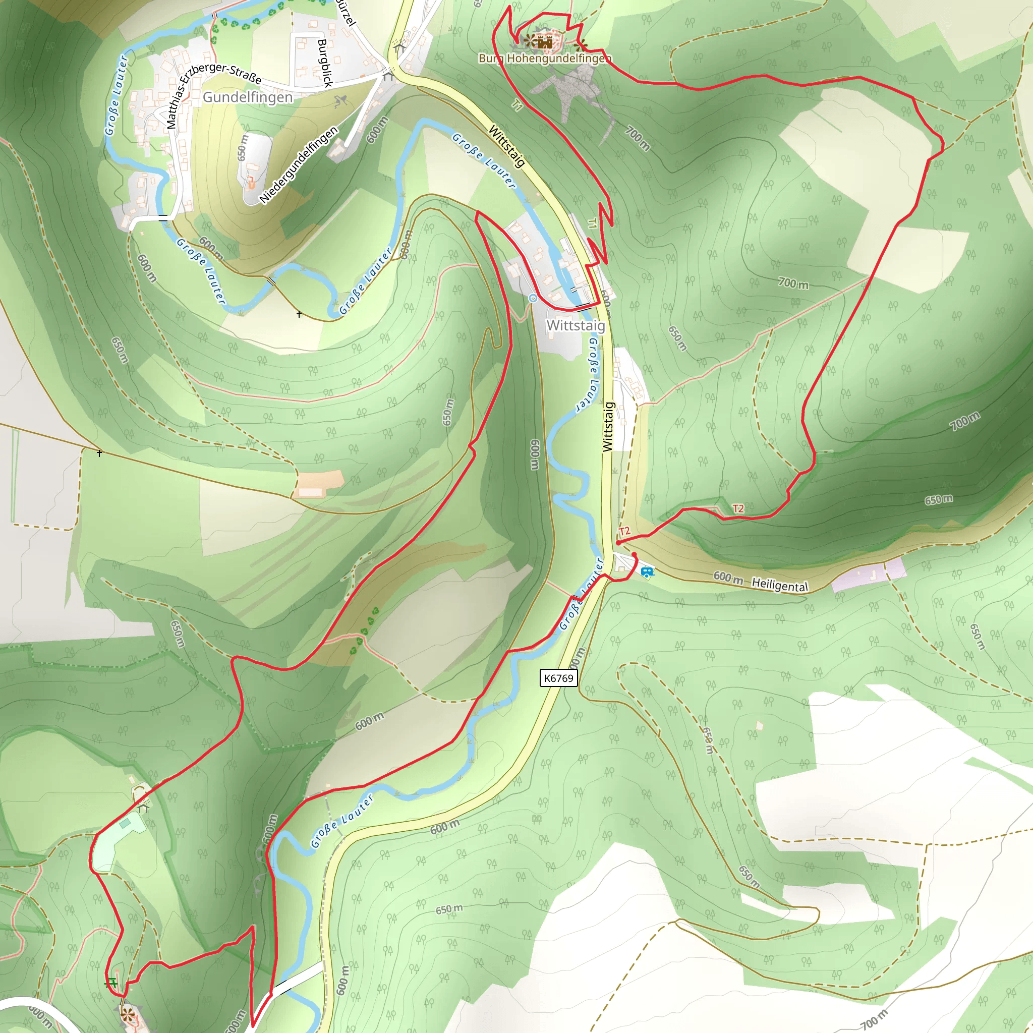Hochgehswiggert mobile static map