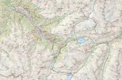 Kompass Wanderkarten Wanderkarte 032 Montafon, Brandnertal, Gargellen, Bielerhöhe, Silvretta on HiiKER