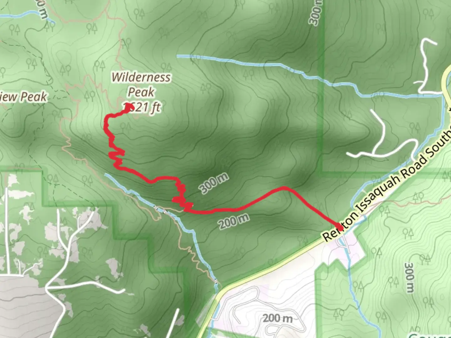 An image depicting the trail Wilderness Cliffs Trail and its surrounding area.