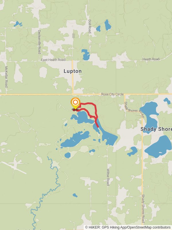 Grousehaven Lake and Lodge Lake Loop