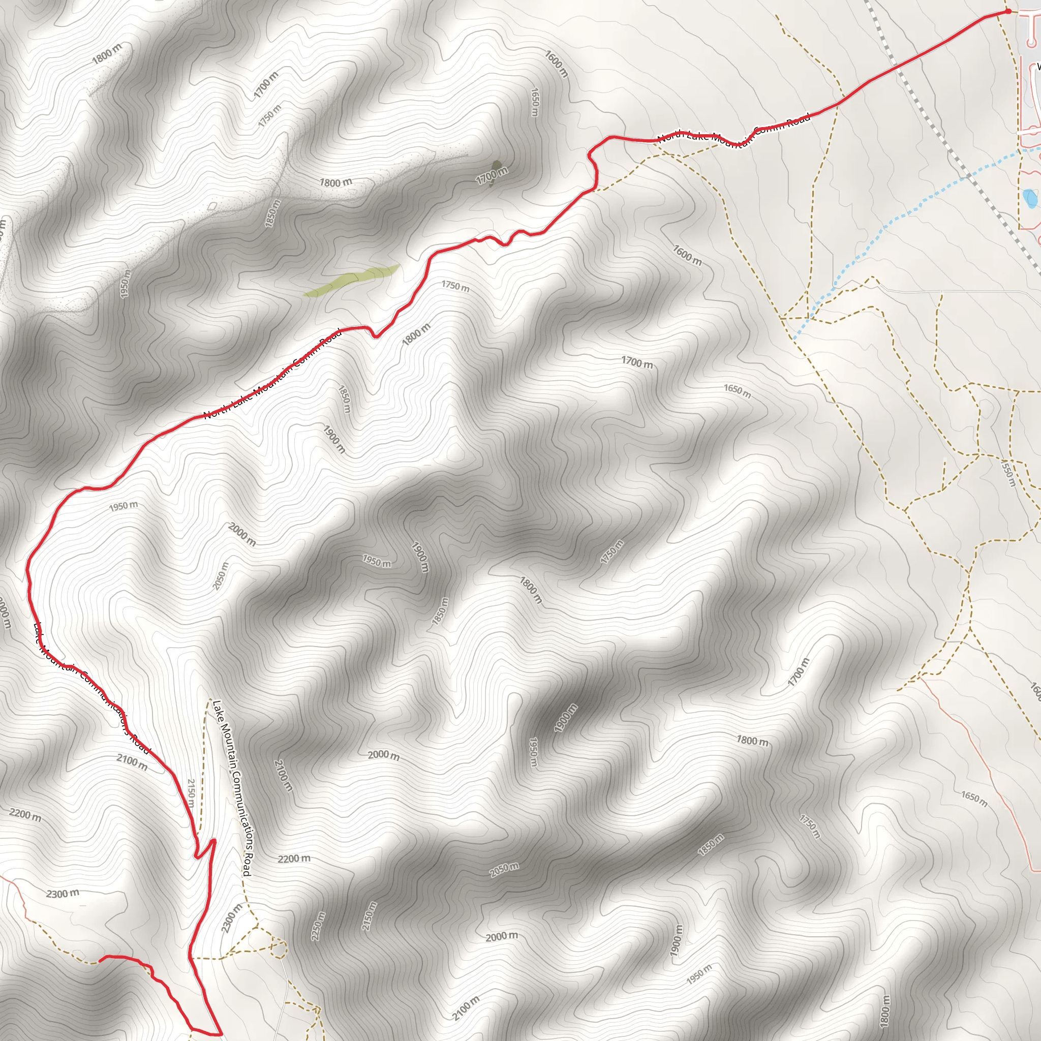 Israel Canyon Walk mobile static map
