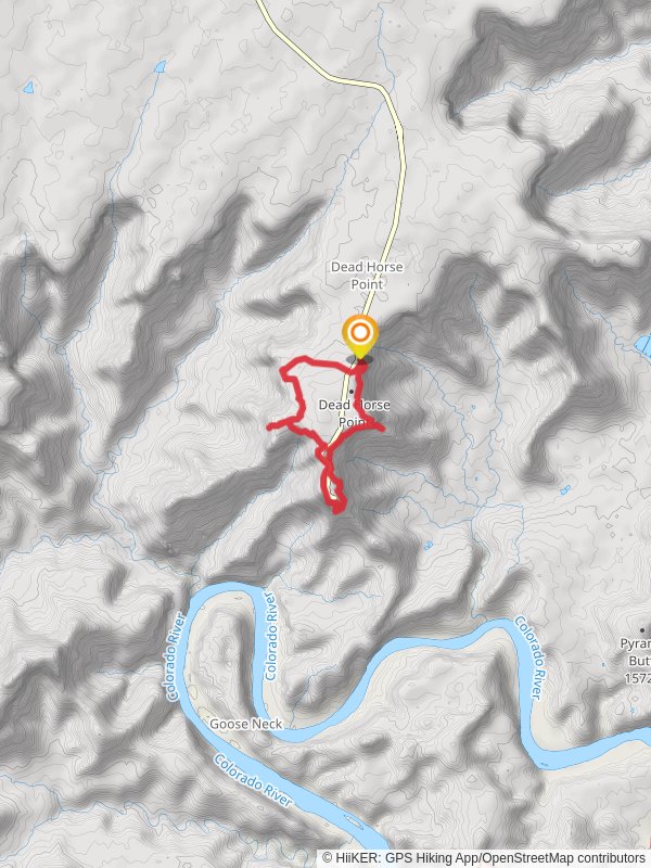 Basin Overlook, Dead Horse Point and Meander Overlook Loop