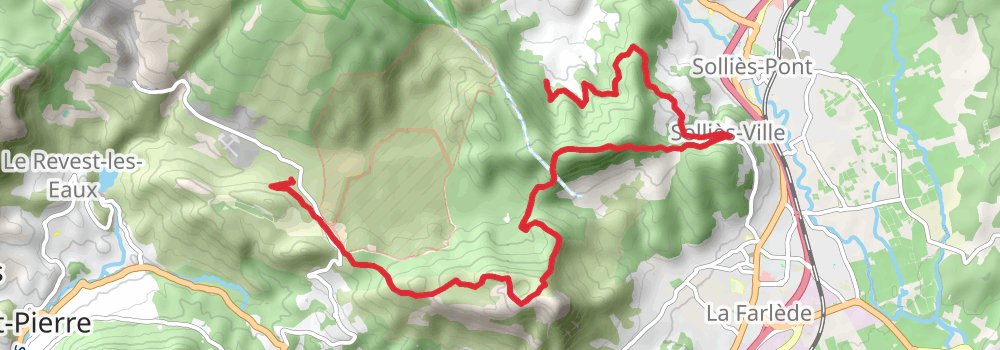 GR 51 stage 26 Map