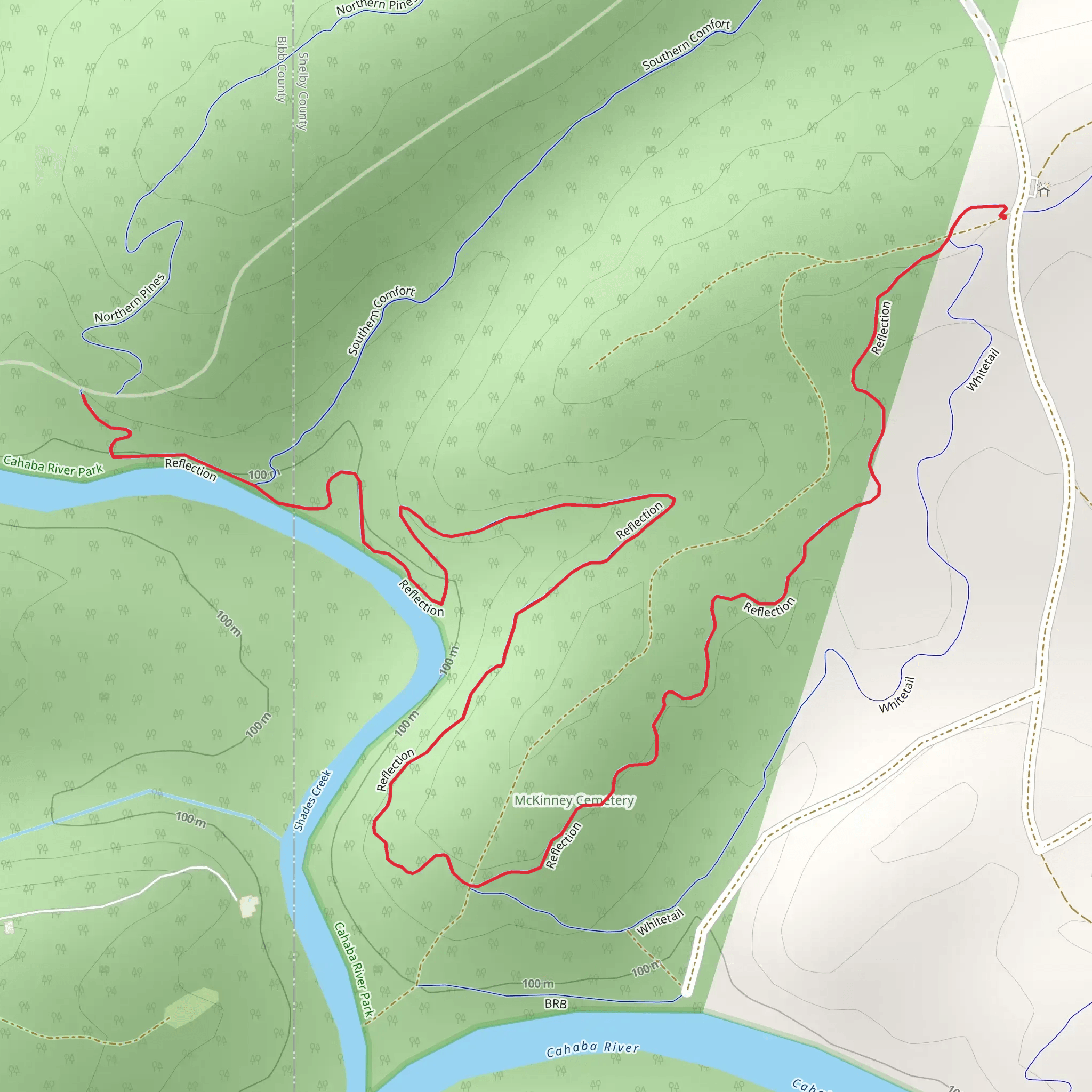 Reflection mobile static map