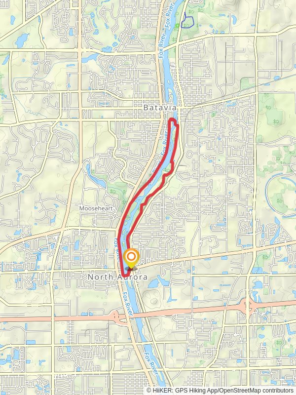 Fox River Trail and Lippold Park Loop