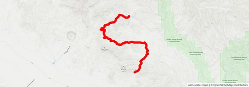 Southwestern Horseshoe Trail stage 113 Map
