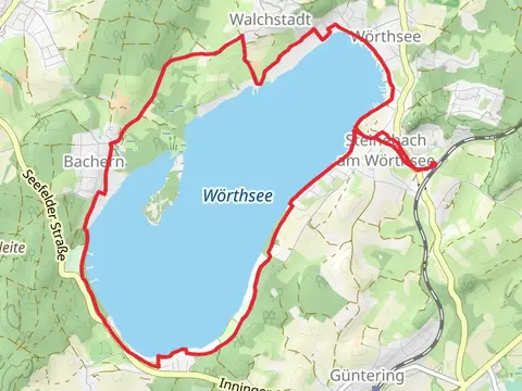 Wörthsee Loop via Rundwanderweg Wörthsee