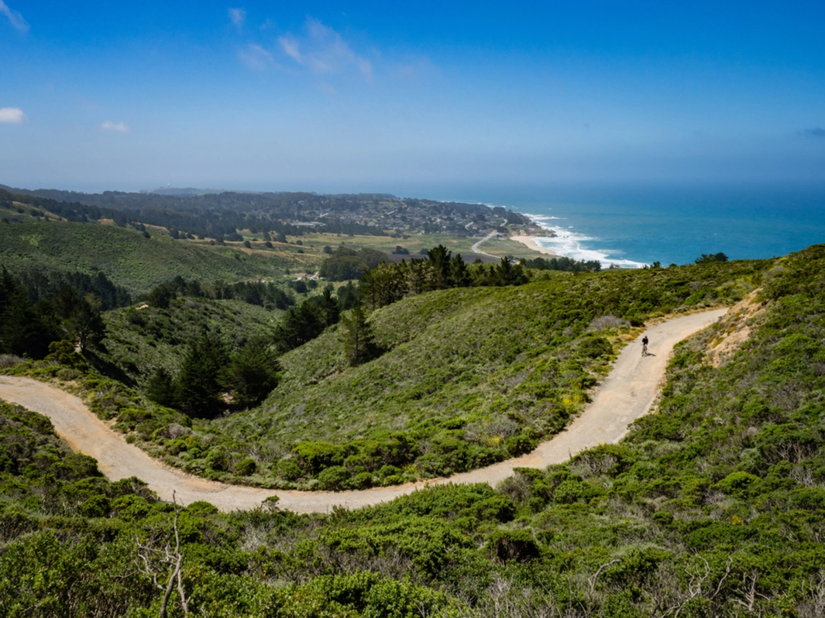 Old San Pedro Mountain Road and North Peak Access Road