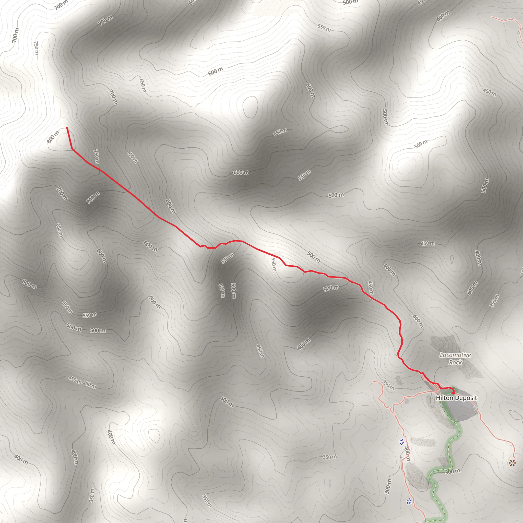Palm Wash Overlook mobile static map