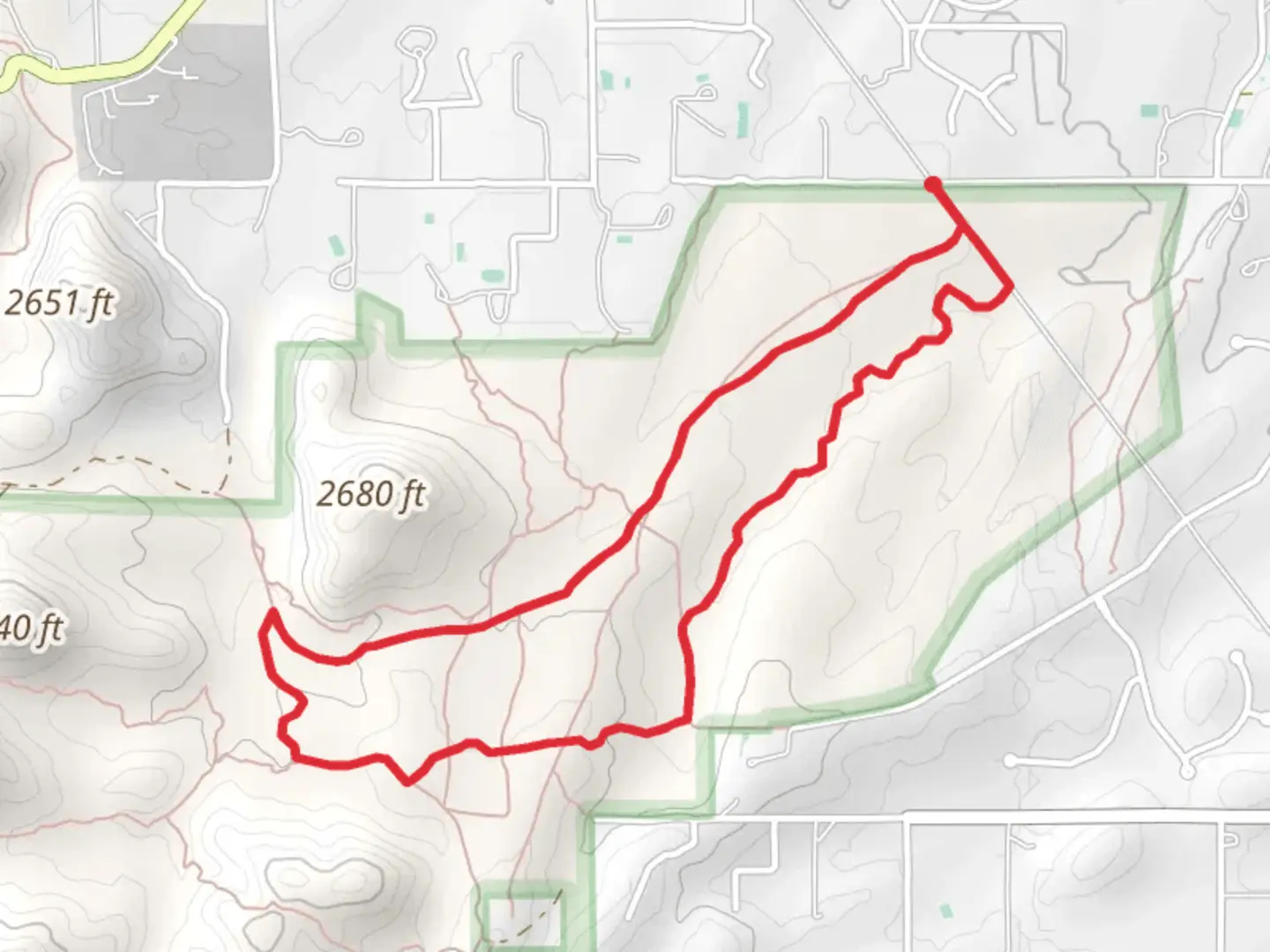 An image depicting the trail Vertical Cliffs and Abington Loop Trail and its surrounding area.