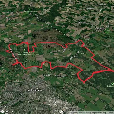 Haaksbergerveen, Molenveldbrug and Onlandsbrug Loop