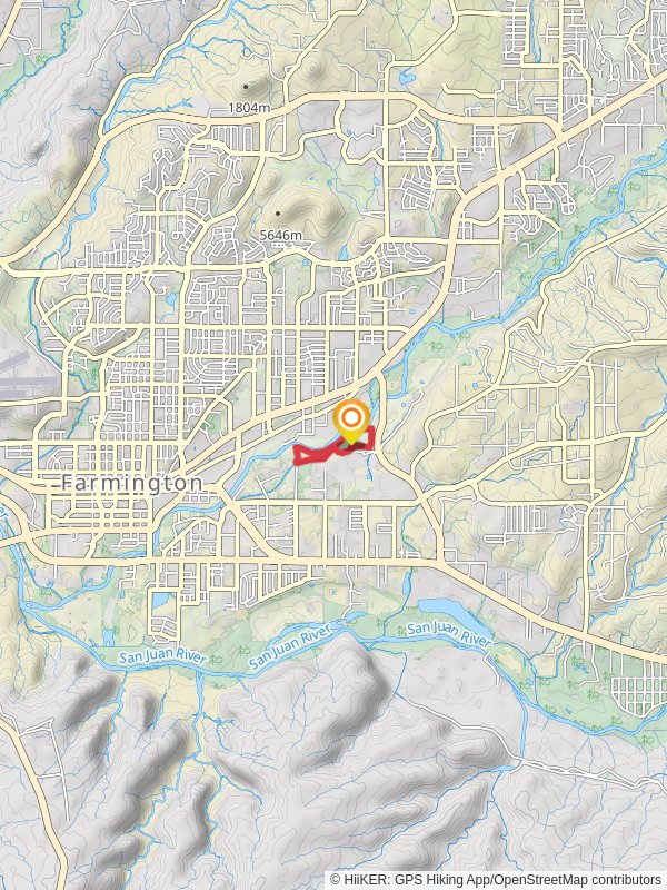 Riverside Nature Center Xeriscape Garden Loop mobile static map