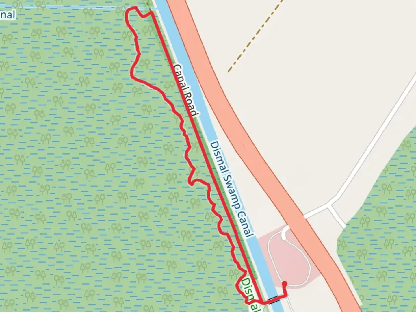 An image depicting the trail Supple Jack Loop Trail and its surrounding area.