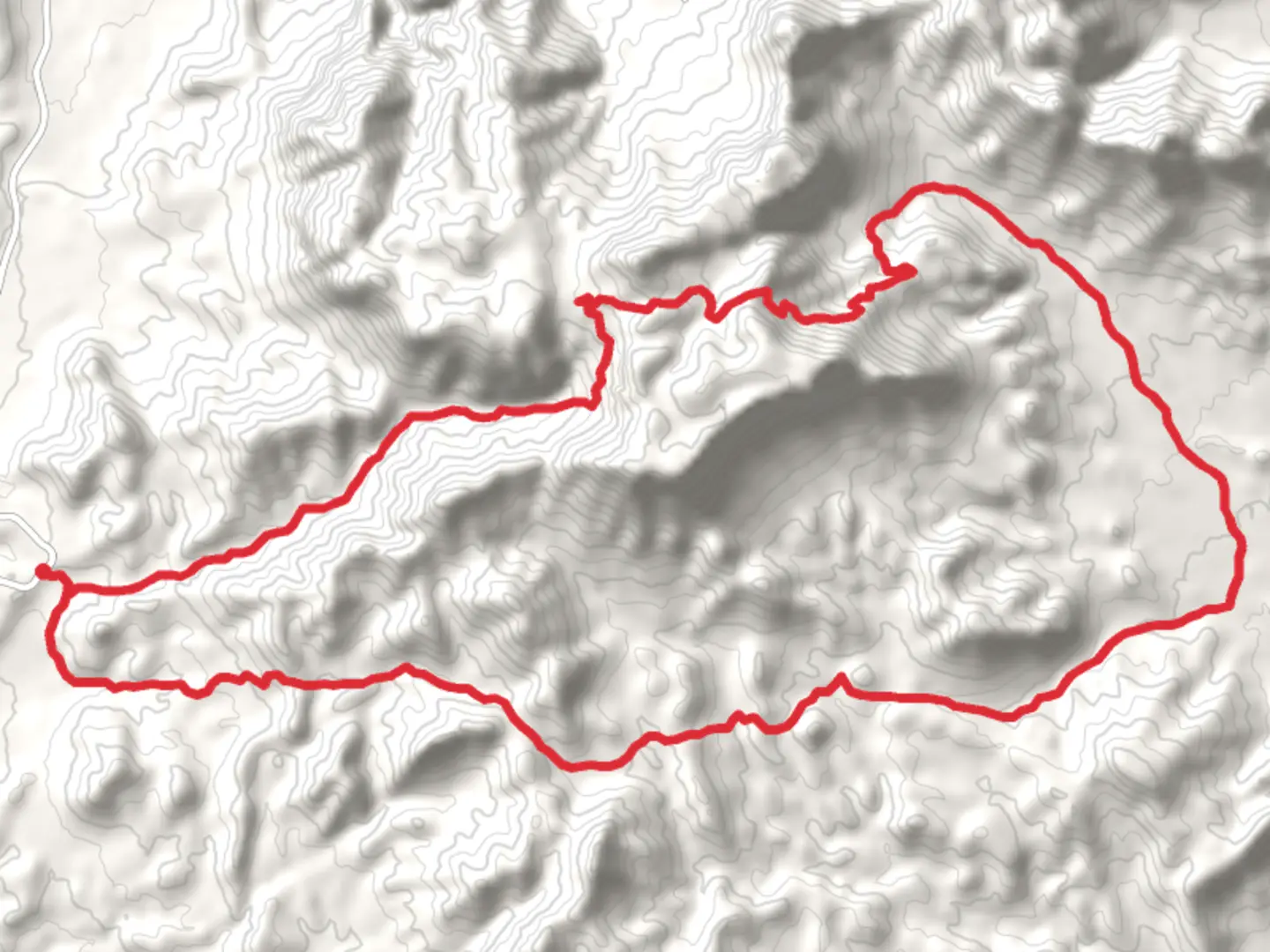An image depicting the trail Emory Peak and Townsend Point via Blue Creek Trail and its surrounding area.