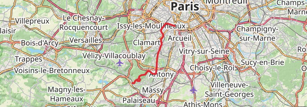 GR 655 Via Turonensis stage 19 Map