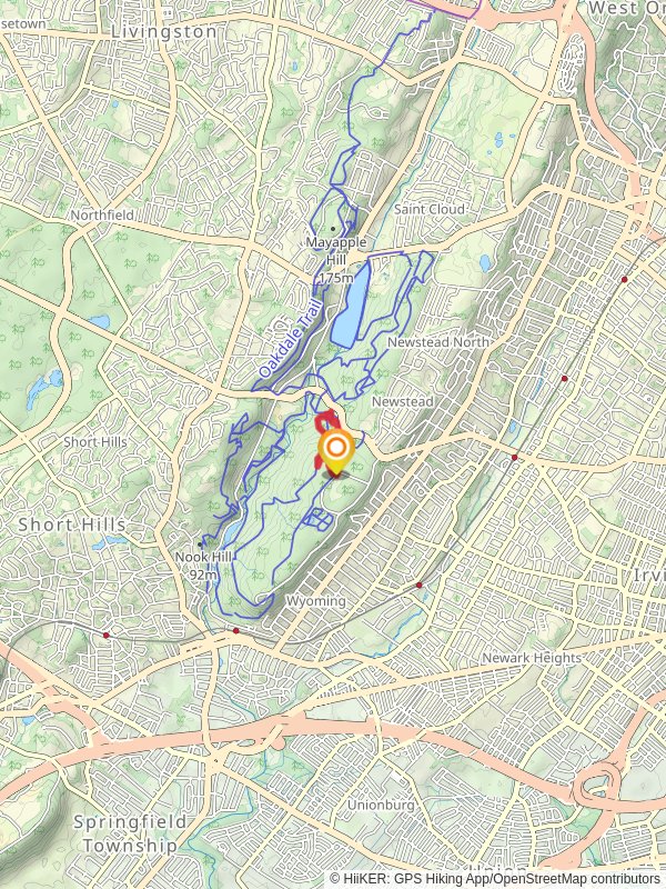 Lenape Trail and Hemlock Falls Loop