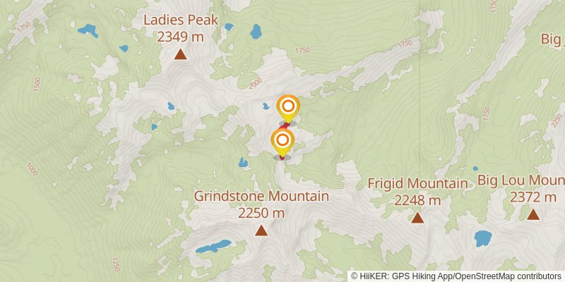 Painter Creek via Chatter Creek Trail stage 2 Map