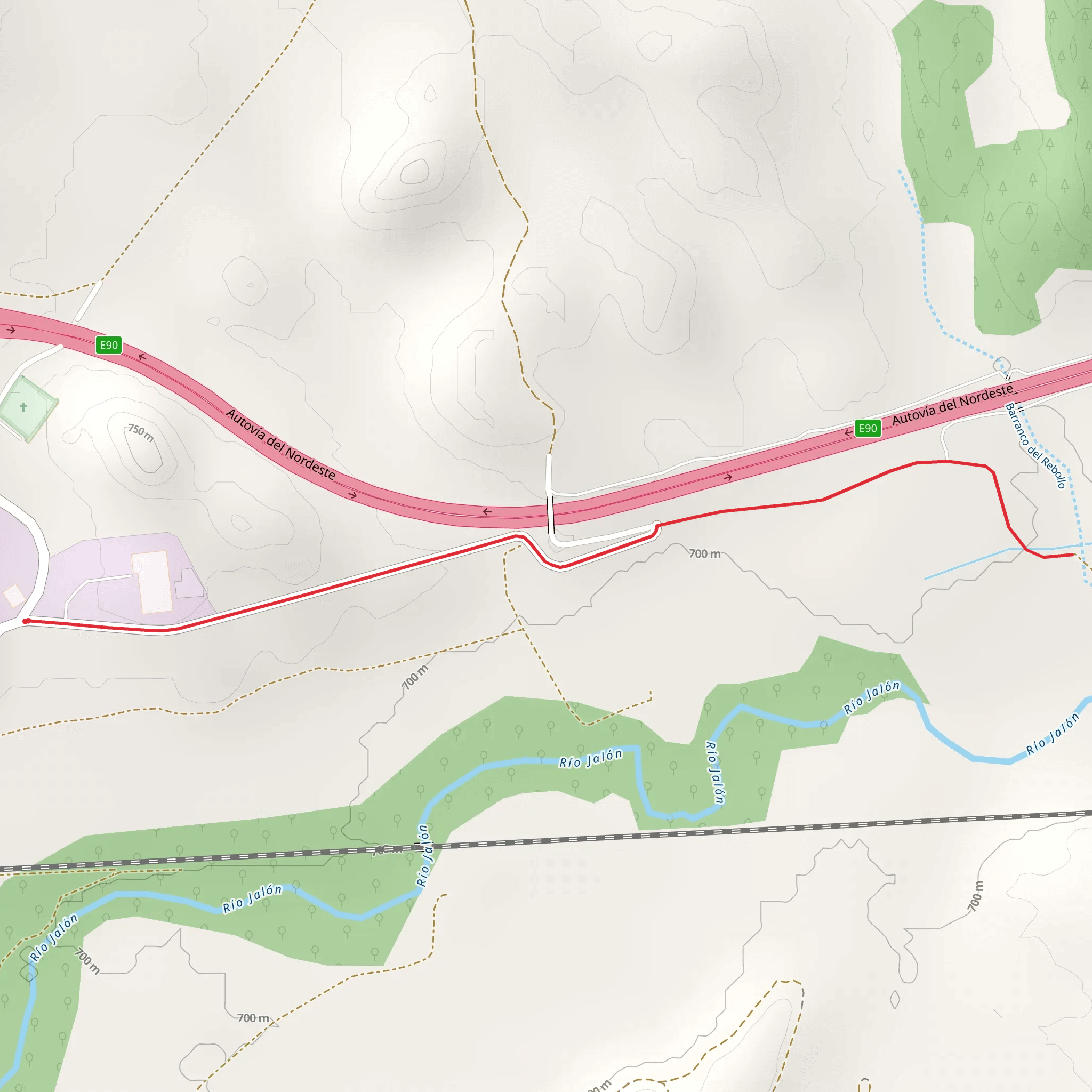 Ariza - Carrambid Aqueduct SL Z 66 mobile static map