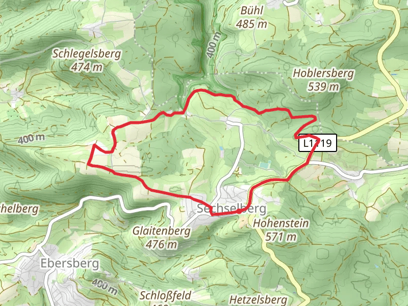 Wasserfallweg and Hauptlinie des SAV loop
