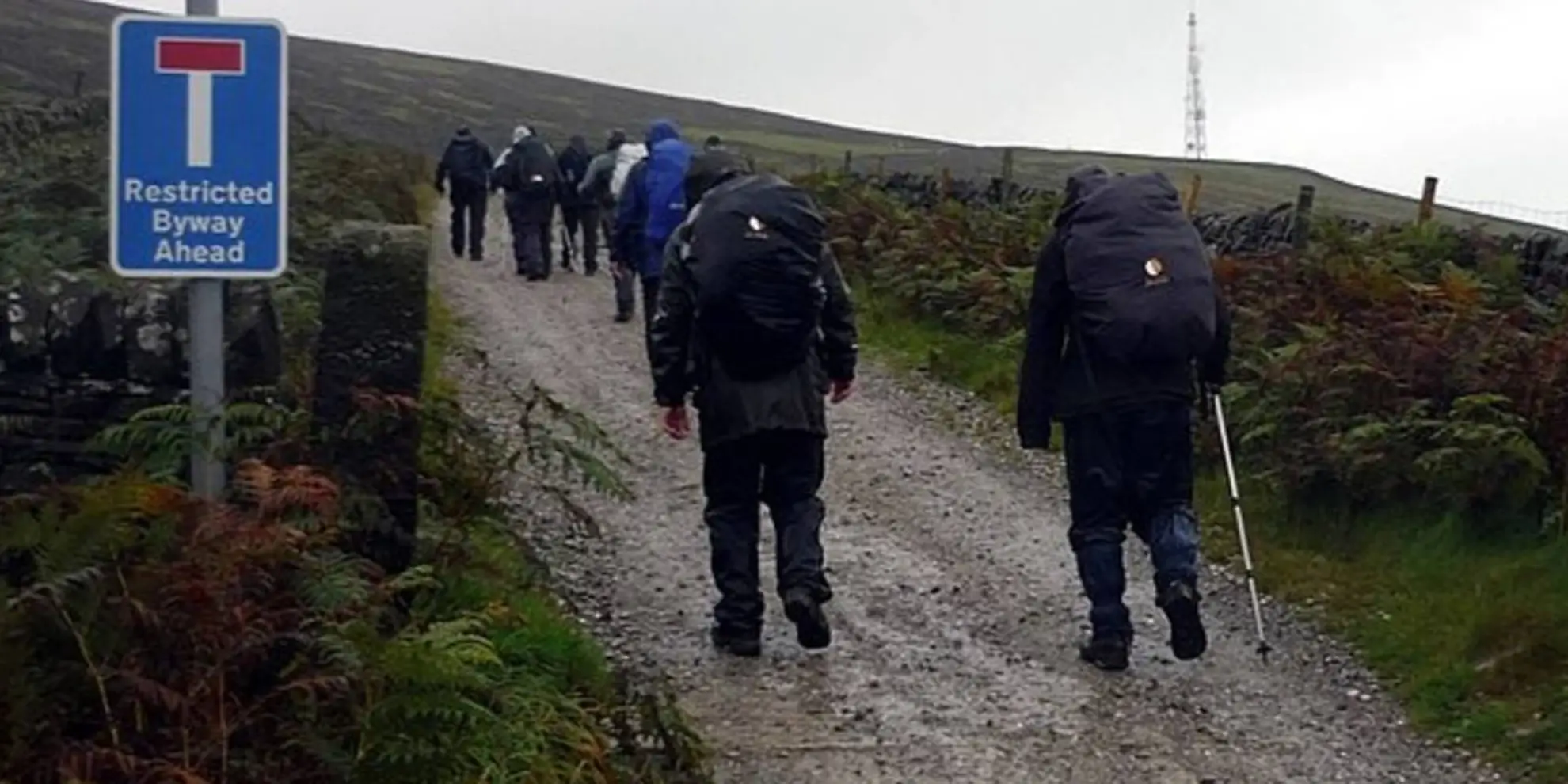 An image depicting the trail North and South of Abney and its surrounding area.