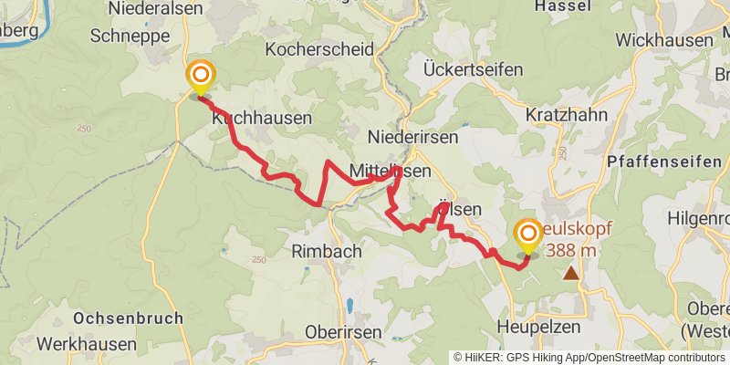 Kölner Weg alt 2 Map