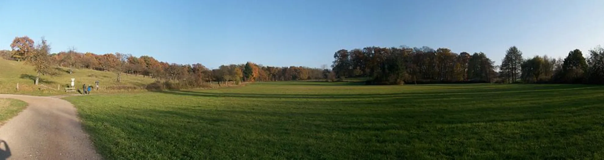 An image depicting the trail Jahnstraße to Heidelberg-Schlierbach Walk via Rechter Neckarrandweg and its surrounding area.