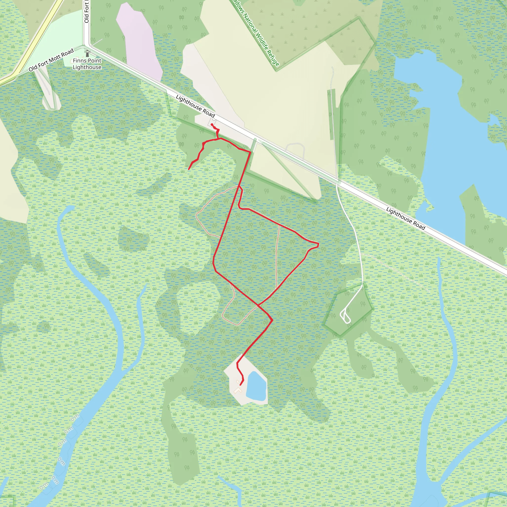 Grassland Loop Trail mobile static map