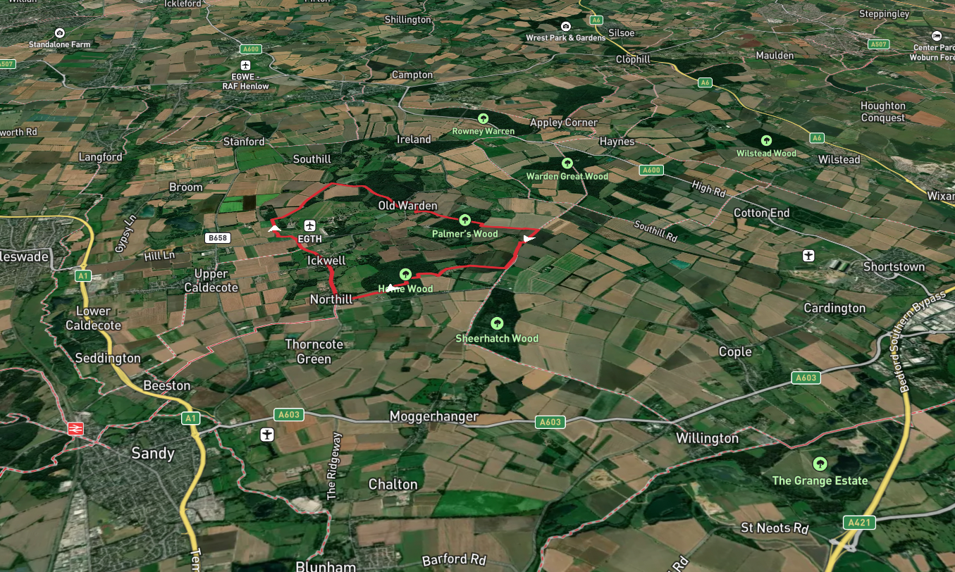 Old Warden to Northill Circular Walk