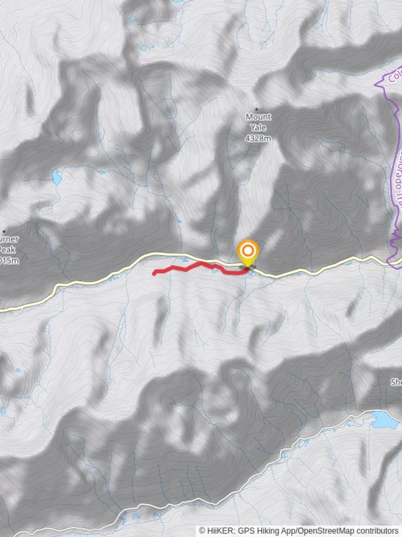 An image depicting the trail Denny Gulch and its surrounding area.