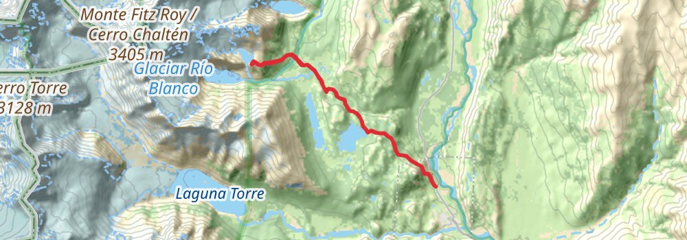 Laguna De Los Tres stage 2 Map