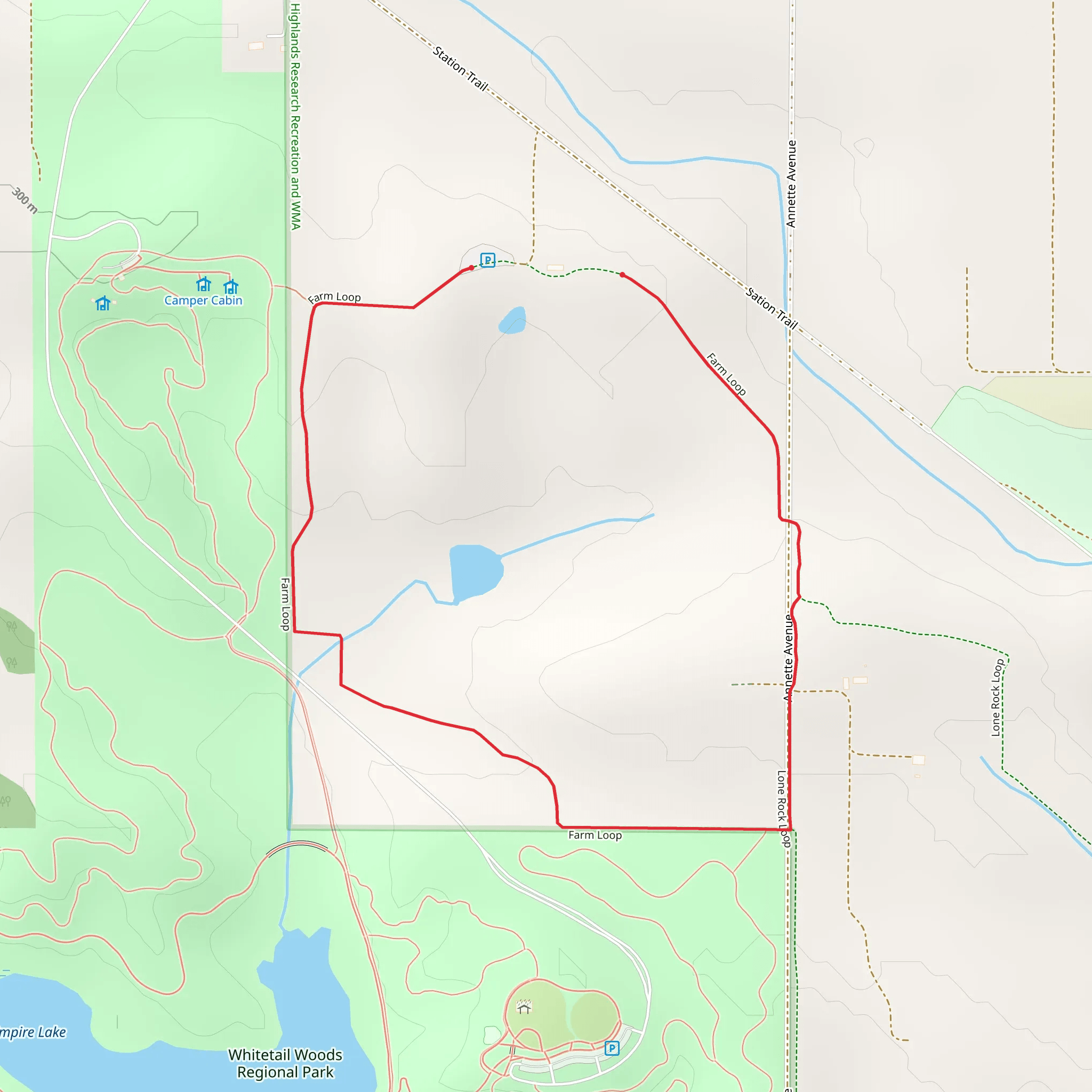 Farm Loop mobile static map