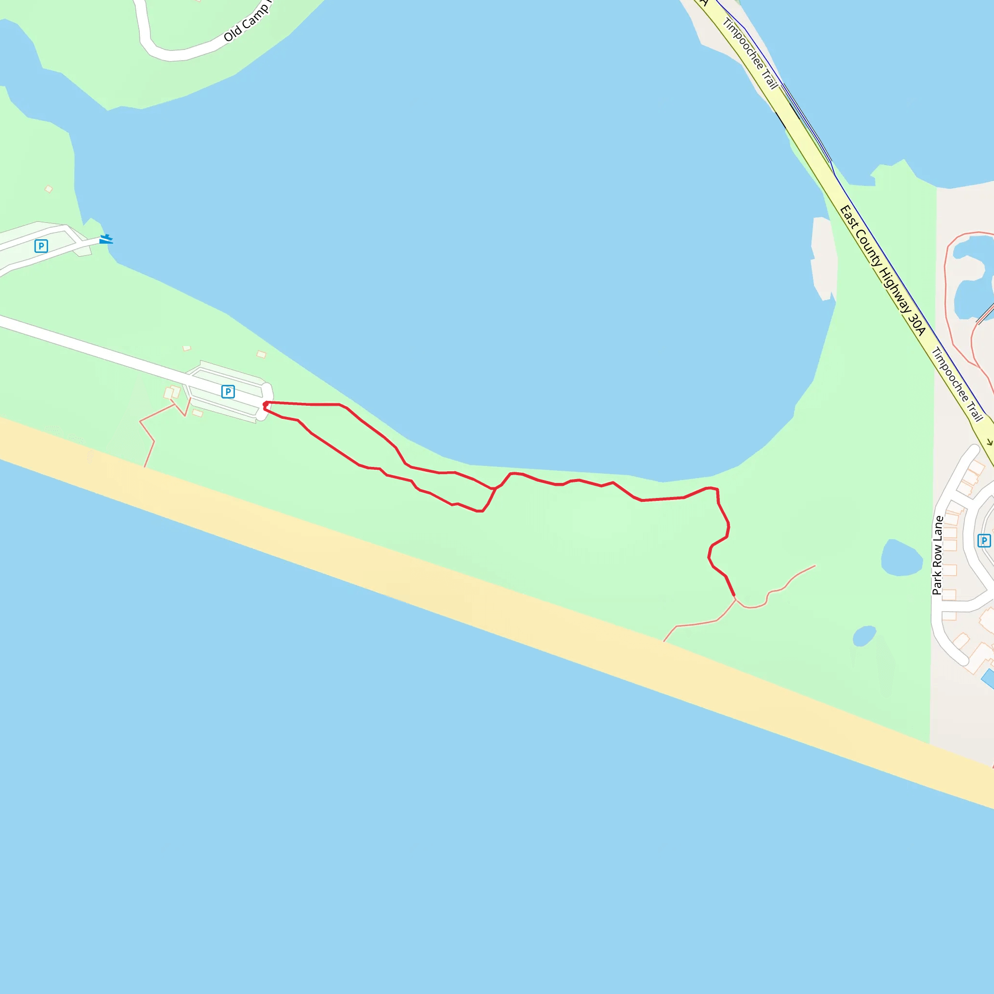 Western Lake Shore Loop mobile static map